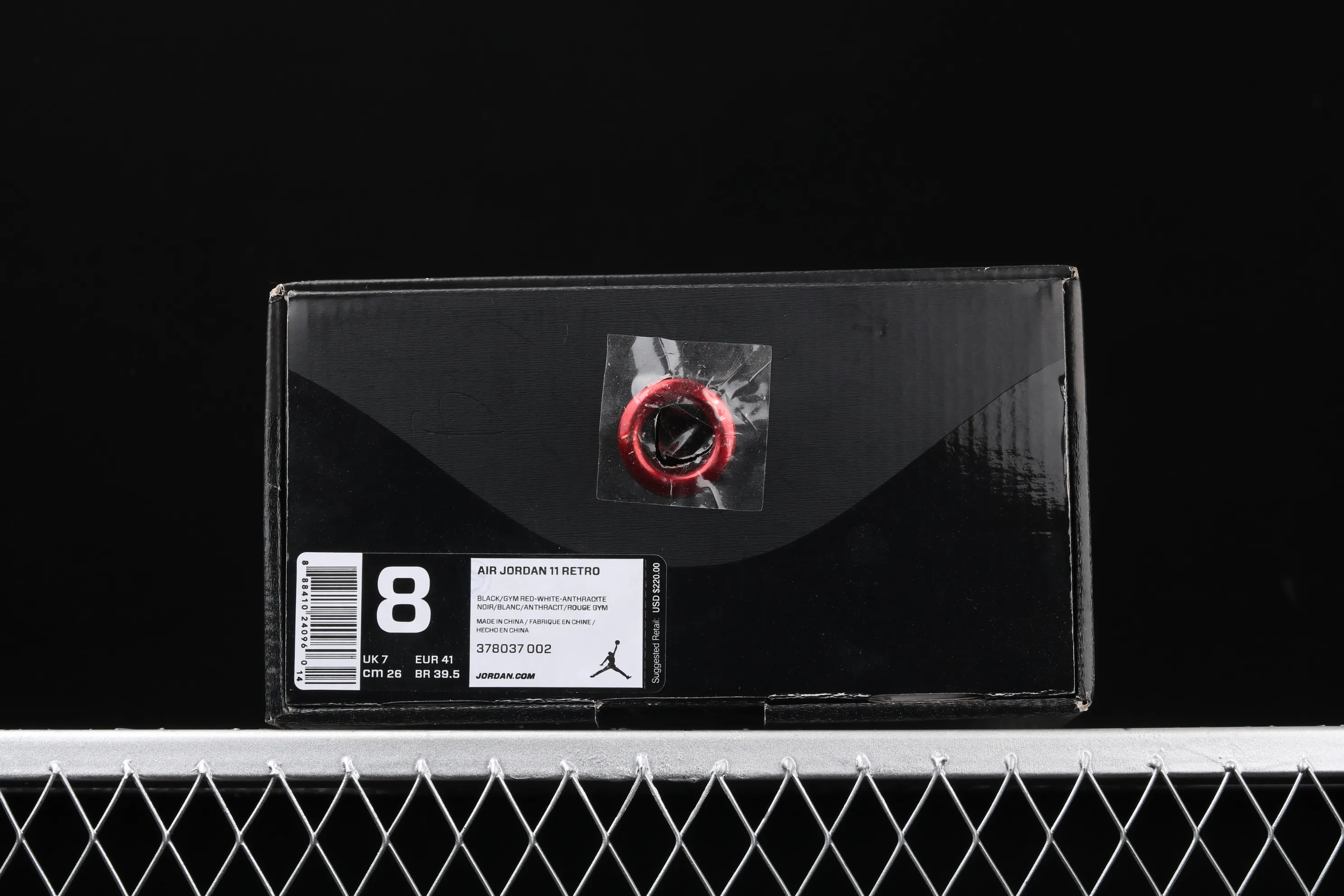 All categories Air Jordan Jordan series basketball shoes Air Jordan 11 Air Jordan 11 "72-10" AJ11 Joe 11 Devil basketball shoes 378037-002 First layer genuine carbon